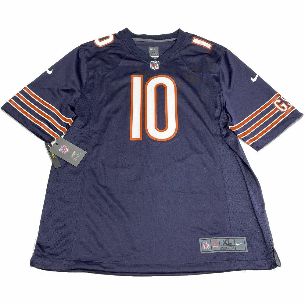 NWT Nike Chicago Bears Mitch‎ Trubisky Jersey Size XL On Field NFL Blue